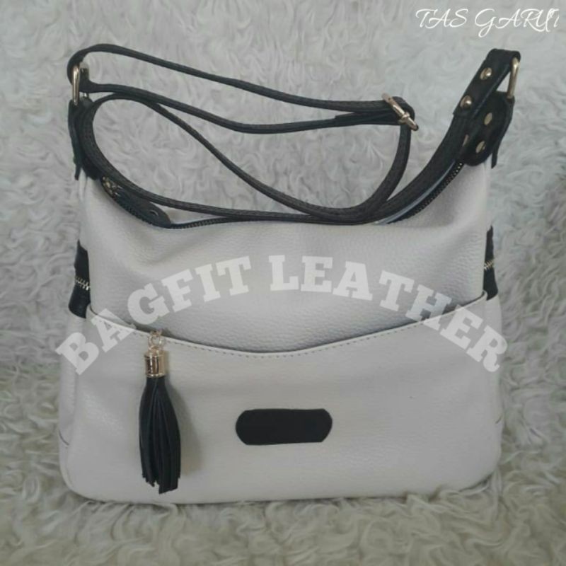 (SIZE M) TAS GARUT TAS PAPIRUT TAS KULIT SAPI ASLI GARUT