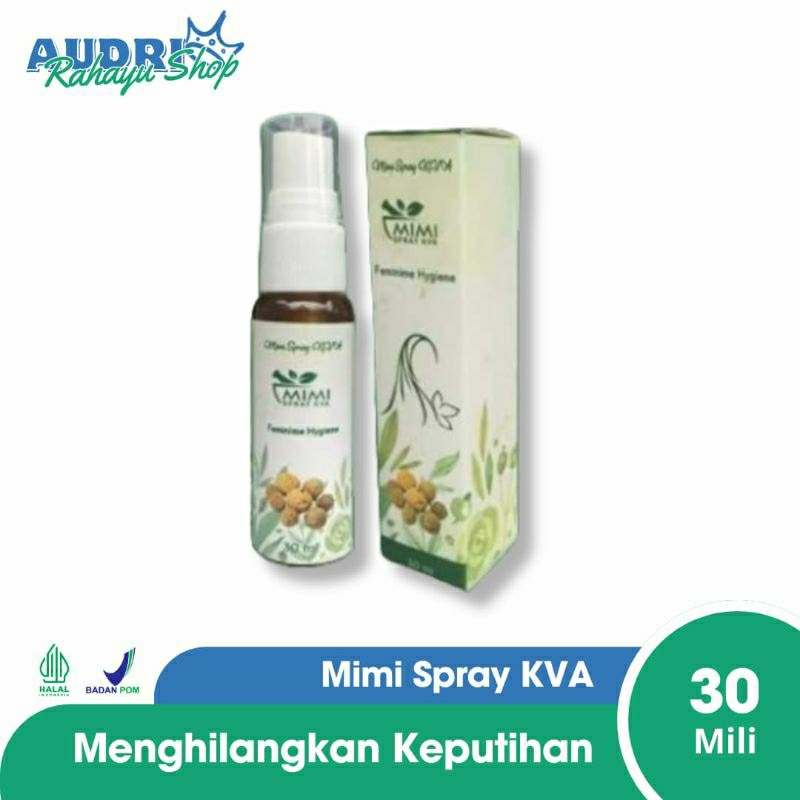 Mimi Spray KVA Feminime Hygiene BPOM 30ml Penghilang Bau Miss V