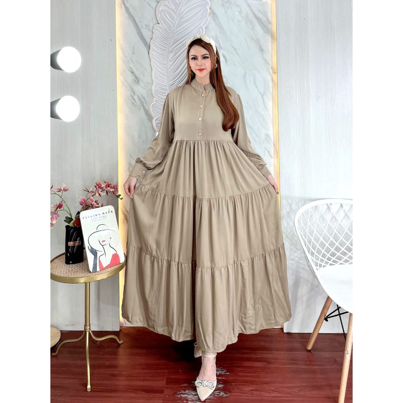 Gamis Rayon Tuwil