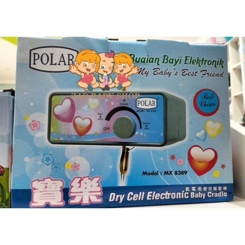 POLAR Mesin Ayunan Bayi Elektrik polar fulset lengkap