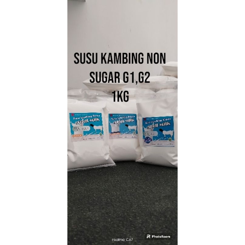 

SUSU KAMBING ETAWA NON SUGAR NETTO 1KG, NON SUGAR GRADE 1, NON SUGAR GRADE 2, NON SUGAR VANILLA