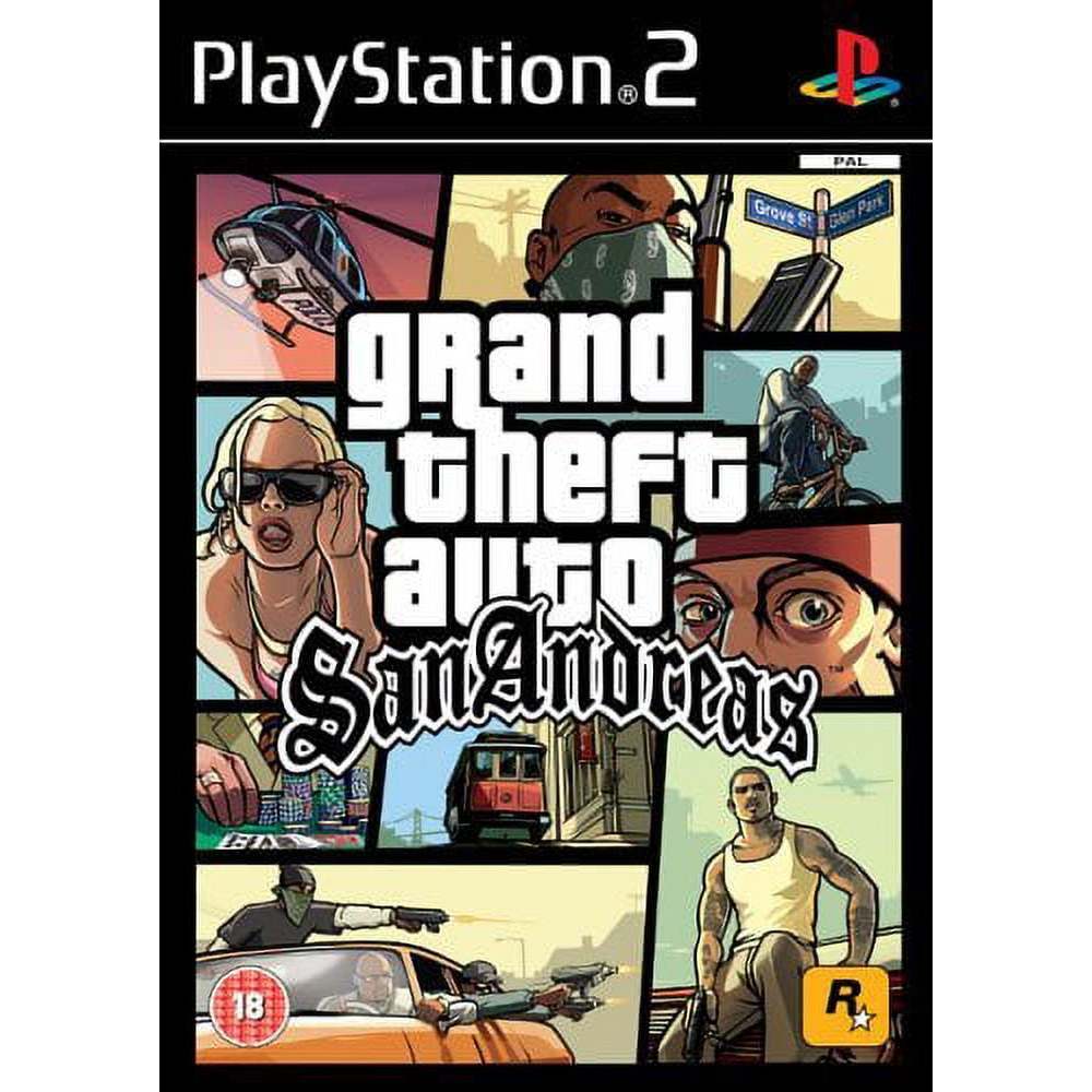GTA San Andreas GAME PS2 untuk PC Laptop Android