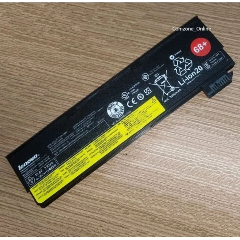 Baterai battery lenovo Thinkpad T440 T450 T460 X240 X250 68+