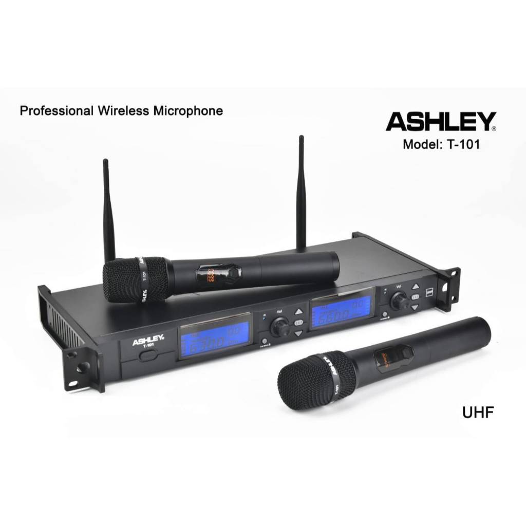 mic wireless ashley t101 t 101 original