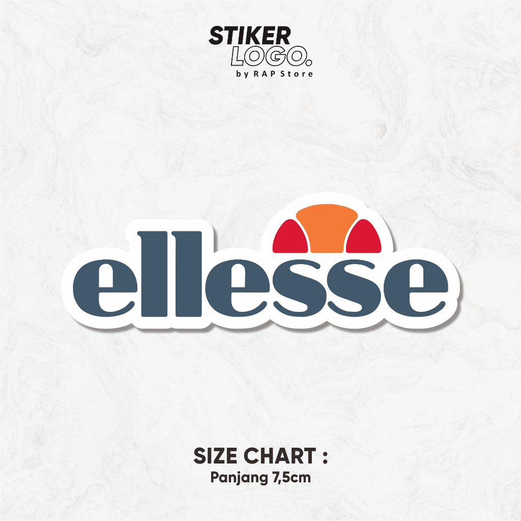 

STIKER LOGO ELLESSE - STIKER LOGO ANTIR AIR, STIKER ANTI AIR - STIKER UNTUK HELM, SKATEBOARD, HP, DLL