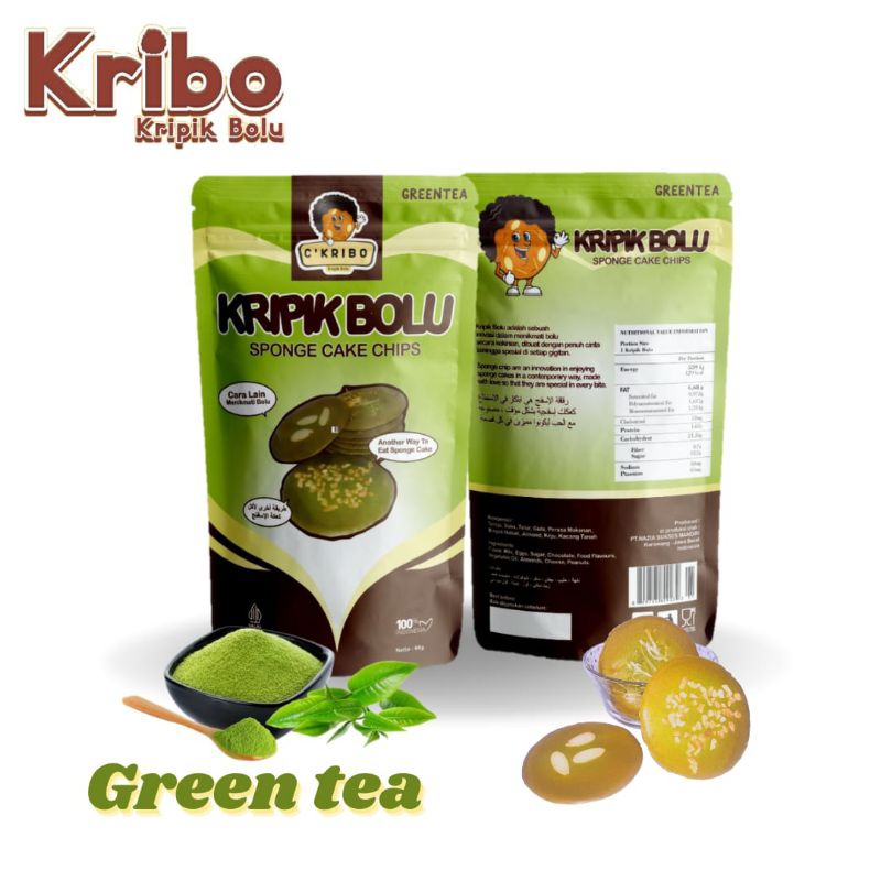 

KRIBO KERIPIK BOLU (GREEN TEA)