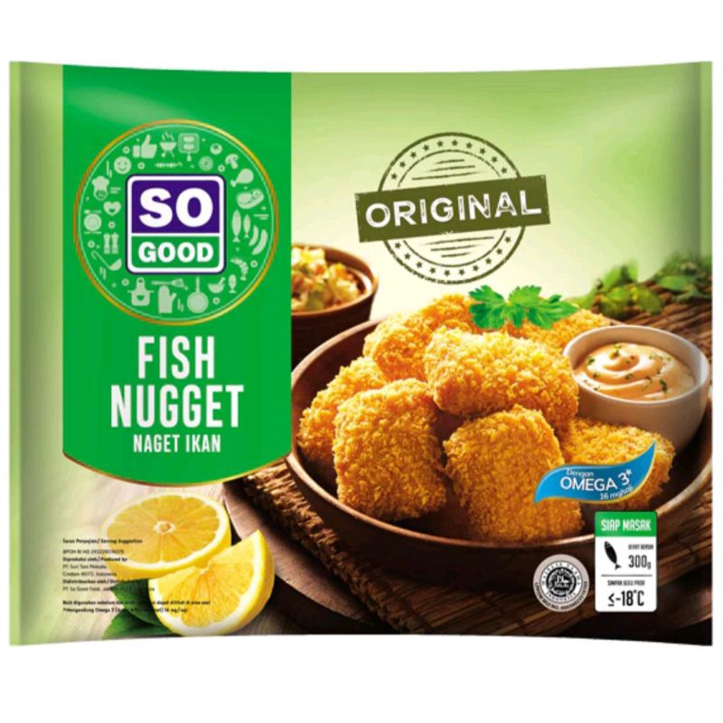 

So Good Fish Nugget 300gr / Naget Ikan