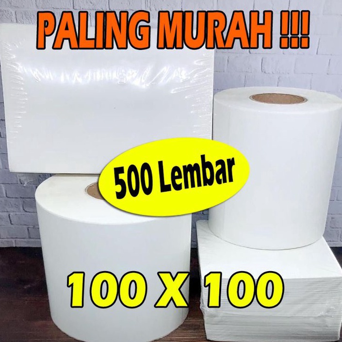 

Terlaris 1x1 Label Sticker Thermal Direct Thermal Sticker Kertas Thermal Label Thermal Kertas Stiker Resi Kertas Printer Thermal Stiker Thermal Sticker Thermal 5pcs