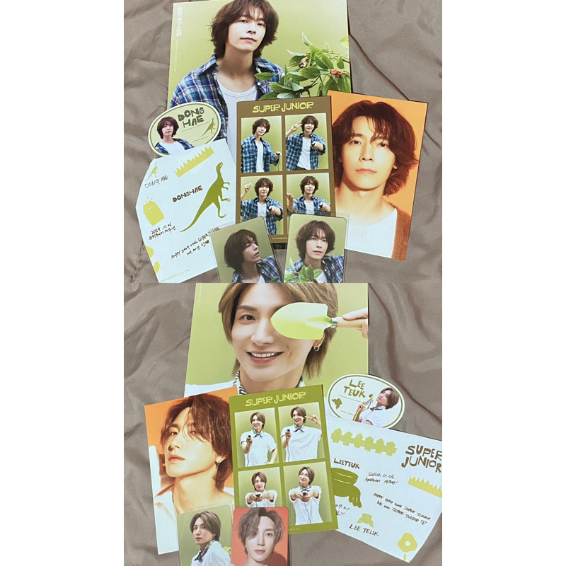 Super Junior Season Greetings 2024 Leeteuk & Donghae Set
