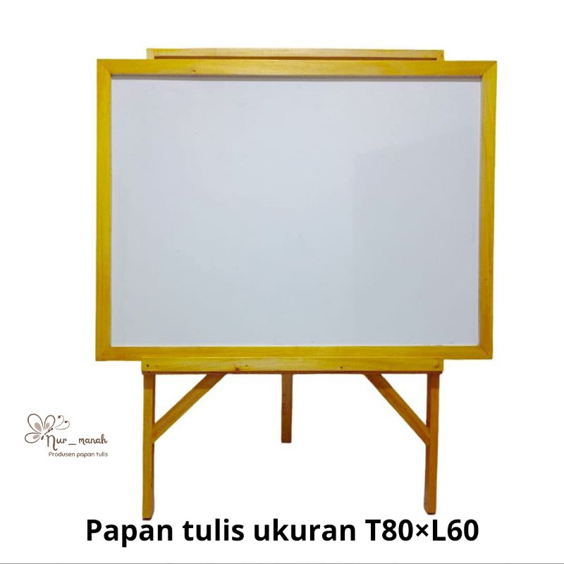 

papan tulis/whiteboard belajar anak ukuran T80×L60+spidol+penghapus