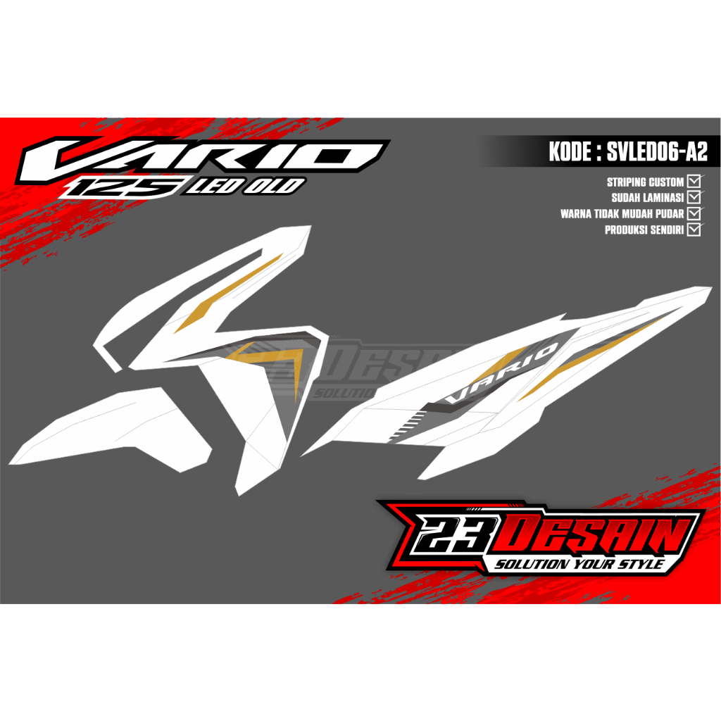 striping vario 125 led old malaysia striping vario new striping click malaysia sticker malaysia vari