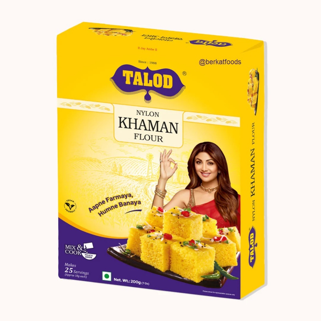 

Instant Nylon Khaman Flour Talod / Premiks Dhokla India / Premix Snack Gujarat