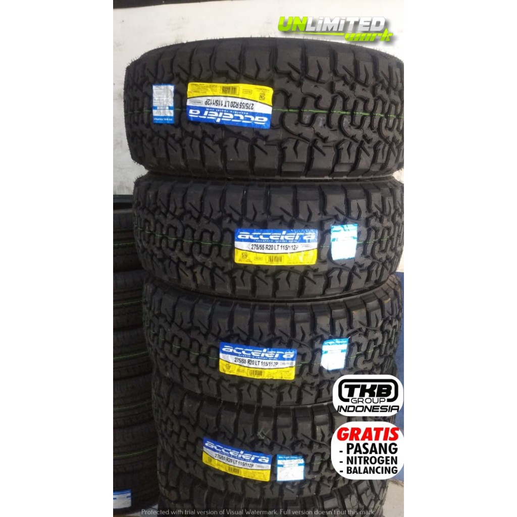 Ban Mobil Triton Pajero Fortuner 275/55 R20 ACCELERA OMIKRON CT - Termurah