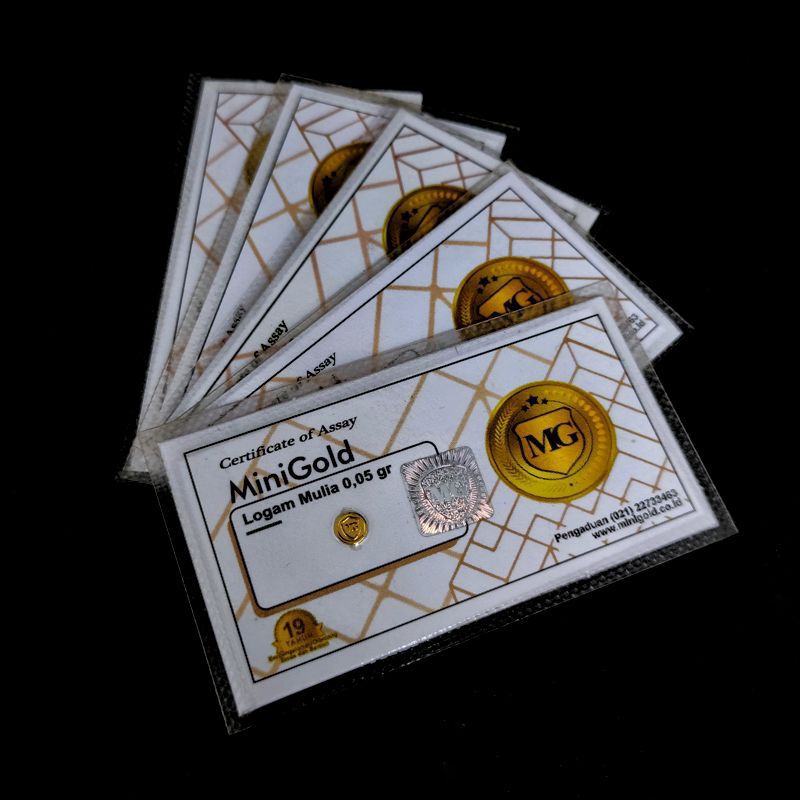 LM Minigold 0.05 gram White series