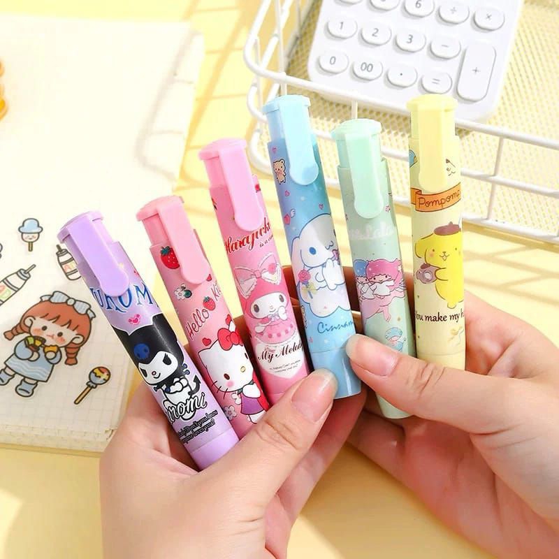 

{A} Penghapus Pensil Stick Lucu bermotif | Mechanical Eraser | Alat Tulis Sekolah