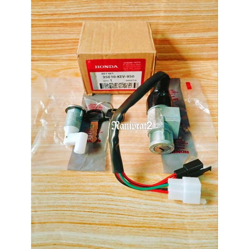 Kunci Kontak KEV + Kunci jok Honda Supra x lama/Supra fit lama ori