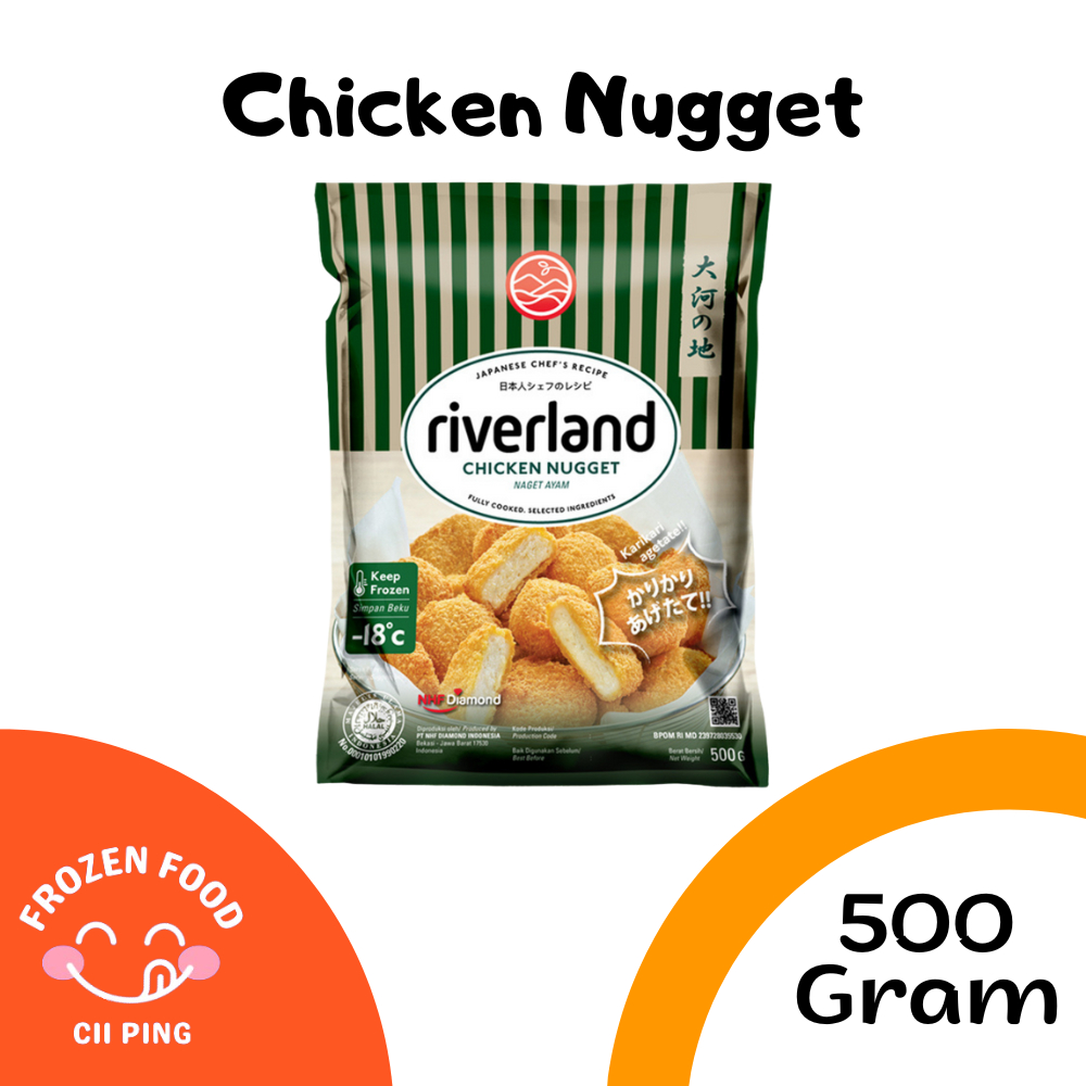 

Riverland Chicken Nugget 500 Gr / Nugget / Frozen Food