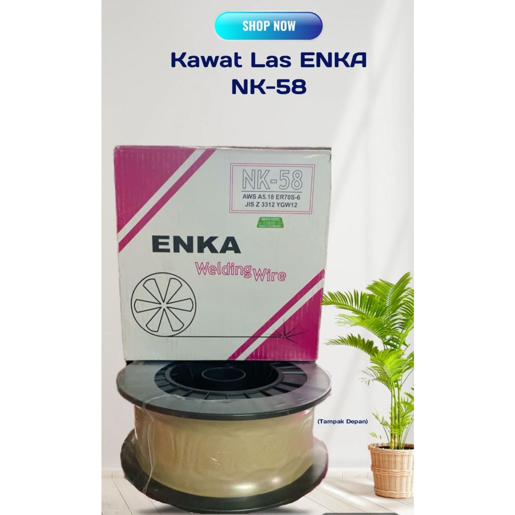 Kawat las MIG/ MIG Welding Wire 1.0mm (15KG) ENKA