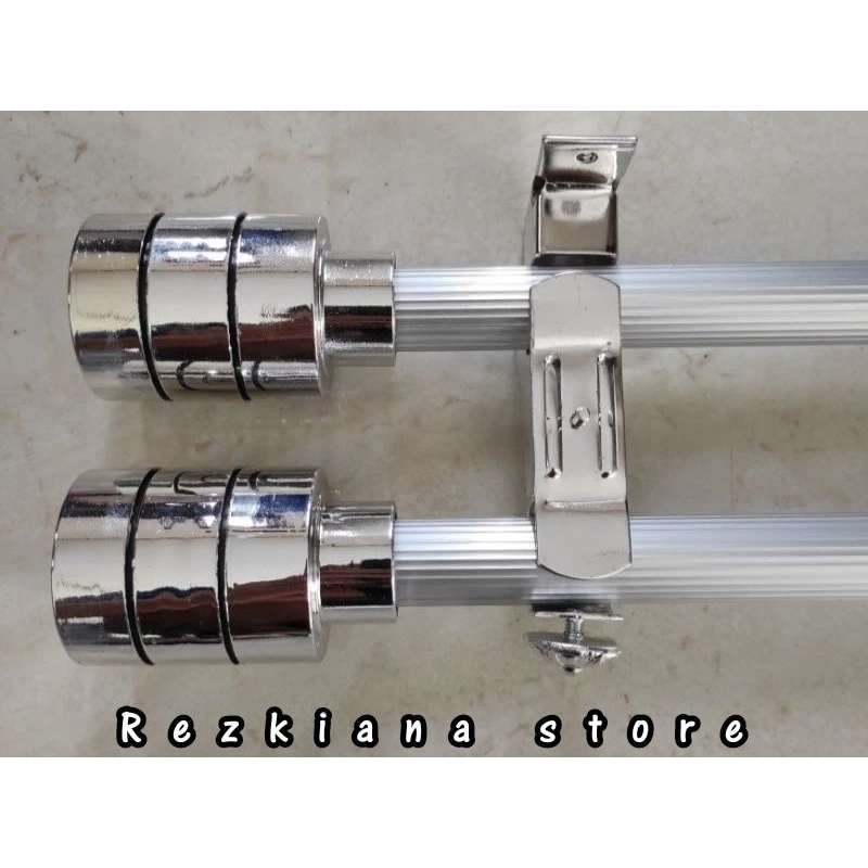 bracket kaki double batang gorden