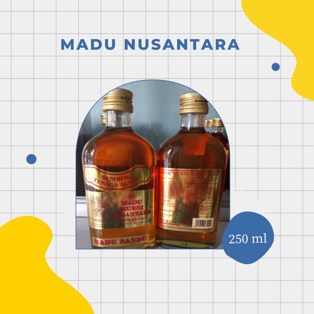 

Madu Nusantara Kab Subang - Madu Murni Nusantara 250ML