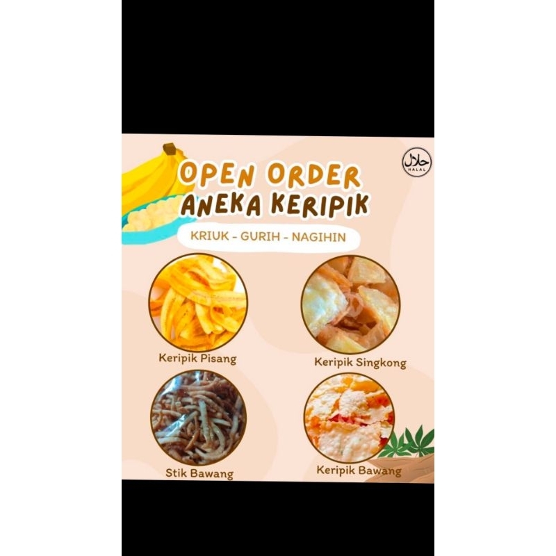 

Aneka Keripik Harga Satuan Sekilo