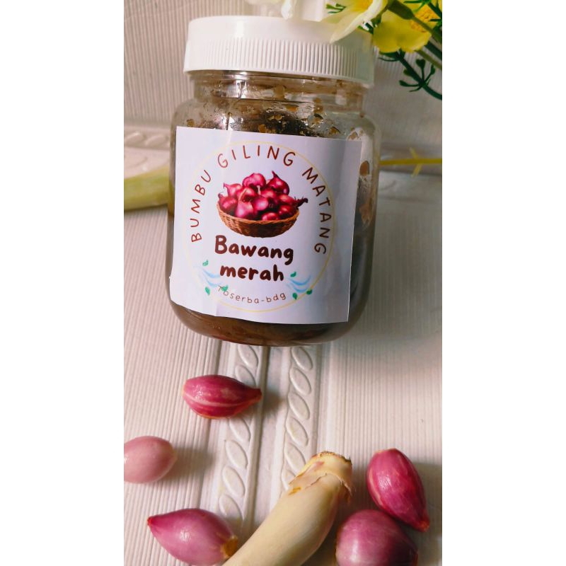 

Bawang merah giling matang siap masak