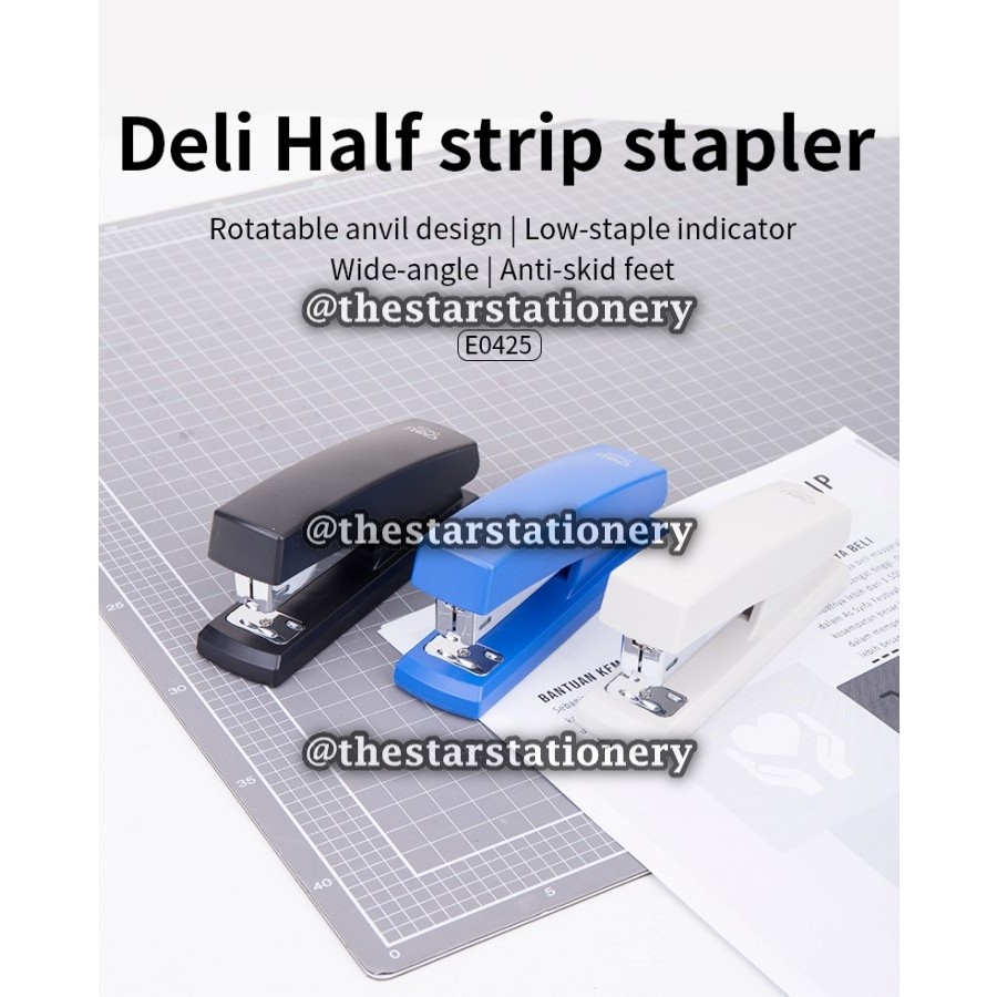 

(1 Biji) Stapler Deli E0425 / Stapler Stepler Jepretan Deli / Stapler Deli E 0425 / Stapler Deli HD-50 E0425 / Stapler HD-50 Deli