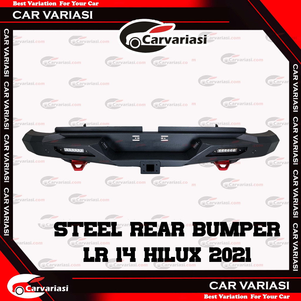 STEEL REAR BUMPER HILUX BUMPER GUARD HILUX REVO LR14 PULLBAR HILUX