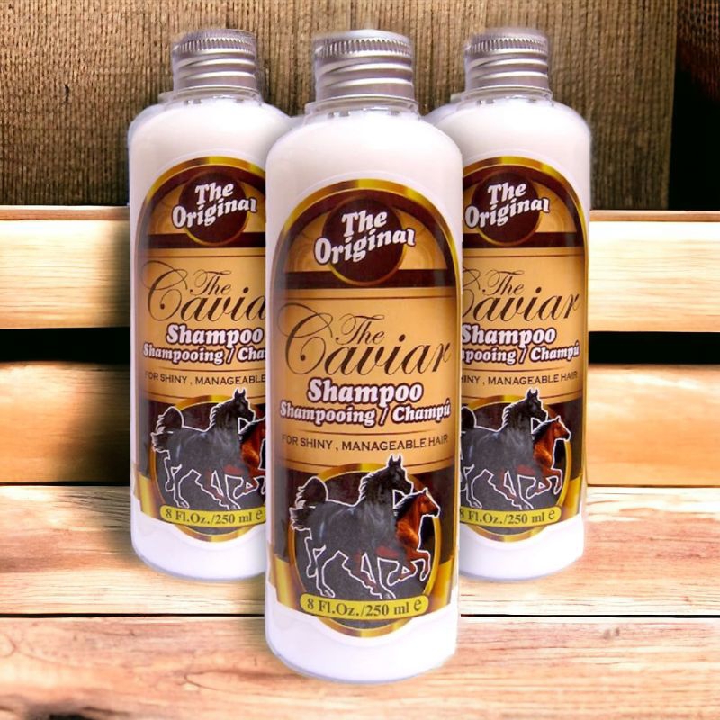 The Caviar Shampoo |Shampoo Kuda Caviar |Shampoo Penumbuh Rambut BPOM 250 ML