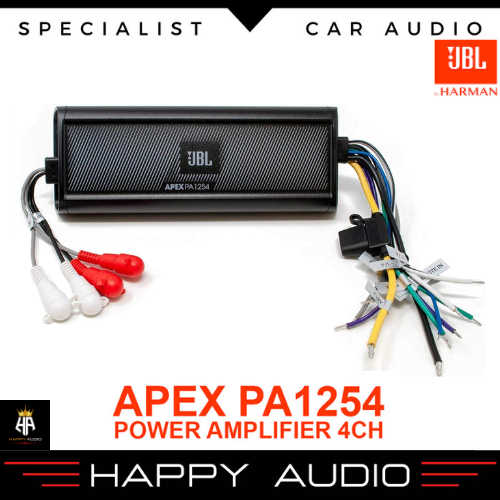 Power Amplifier 4 Channel JBL APEX PA1254 4CH Bridgeable Audio Mobil