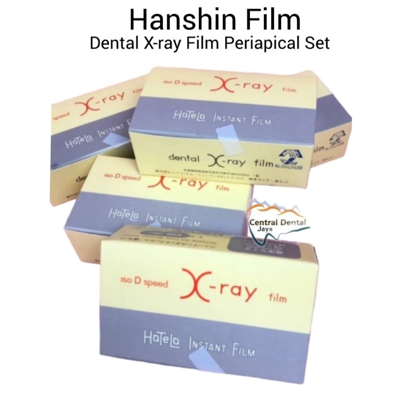 Hanshin Film Dental Xray Foto Rontgen Periapikal Gigi / Dental Hansin Film X-ray Film Periapical Gig