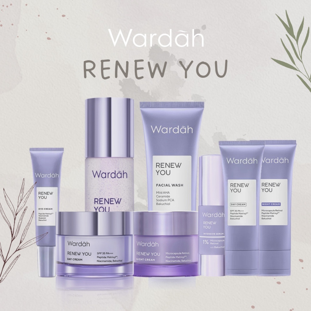 WARDAH RENEW YOU ANTI AGING SERIES