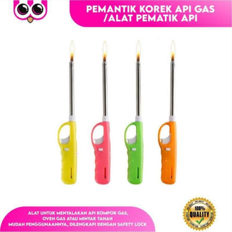 Alat pemantik gas pemantik api portable korek api gas