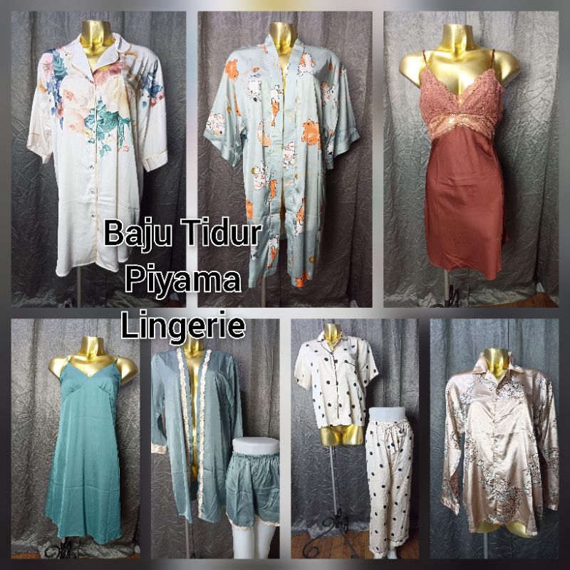 Baju Tidur, piyama, setelan bobo, lingeri3