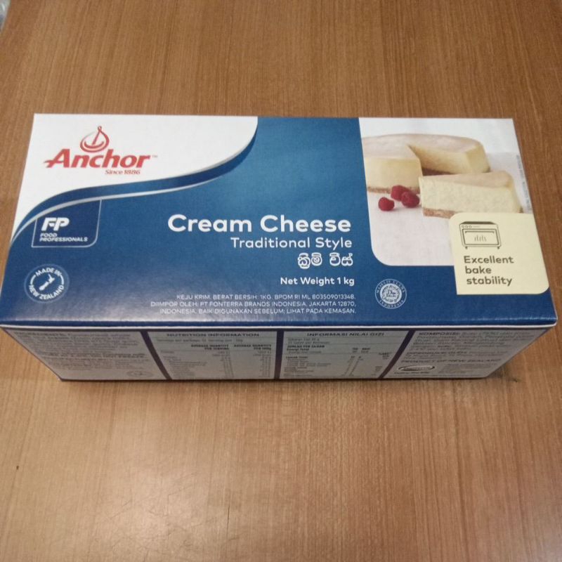 

CREAM CHEESE ANCHOR 1 KG CREAM KEJU