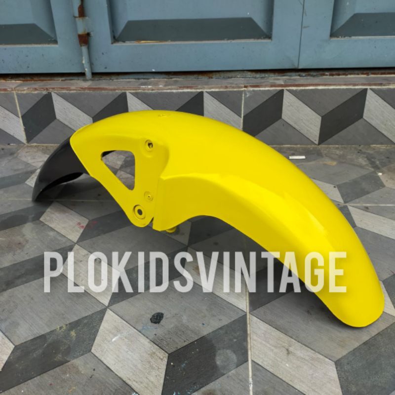 SPAKBOR DEPAN SLEBOR DEPAN YAMAHA RX KING WARNA KUNING