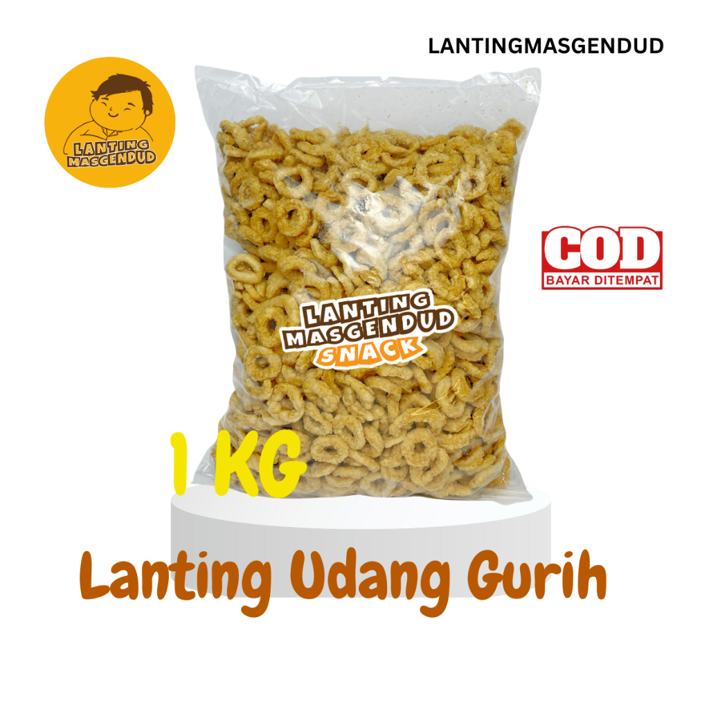 

Lanting Udang - Rasa Gurih: Camilan 1 kg Goreng Asin Food