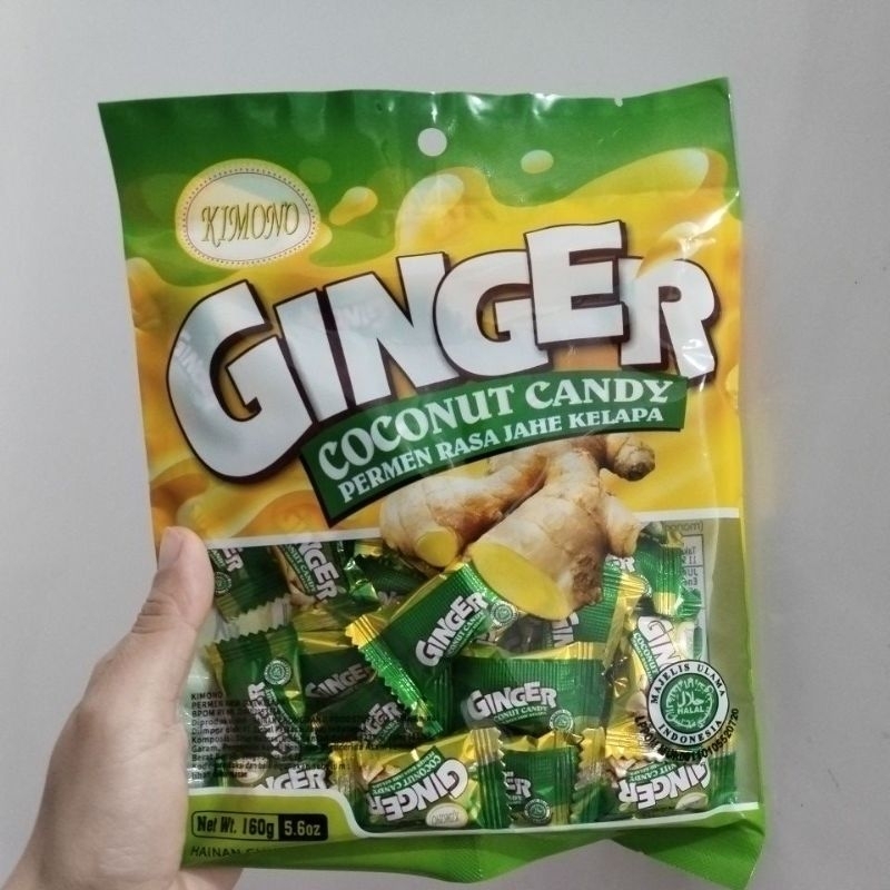 

Permen Jahe Kelapa Ginger Coconut Candy 160 gr