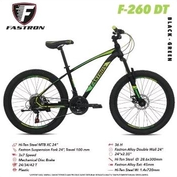 Sepeda Gunung 24 inch FASTRON DT by Pacific