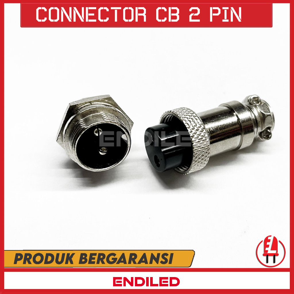 CONNECTOR CB 2 PIN JACK TIMBANGAN CB 2 PIN