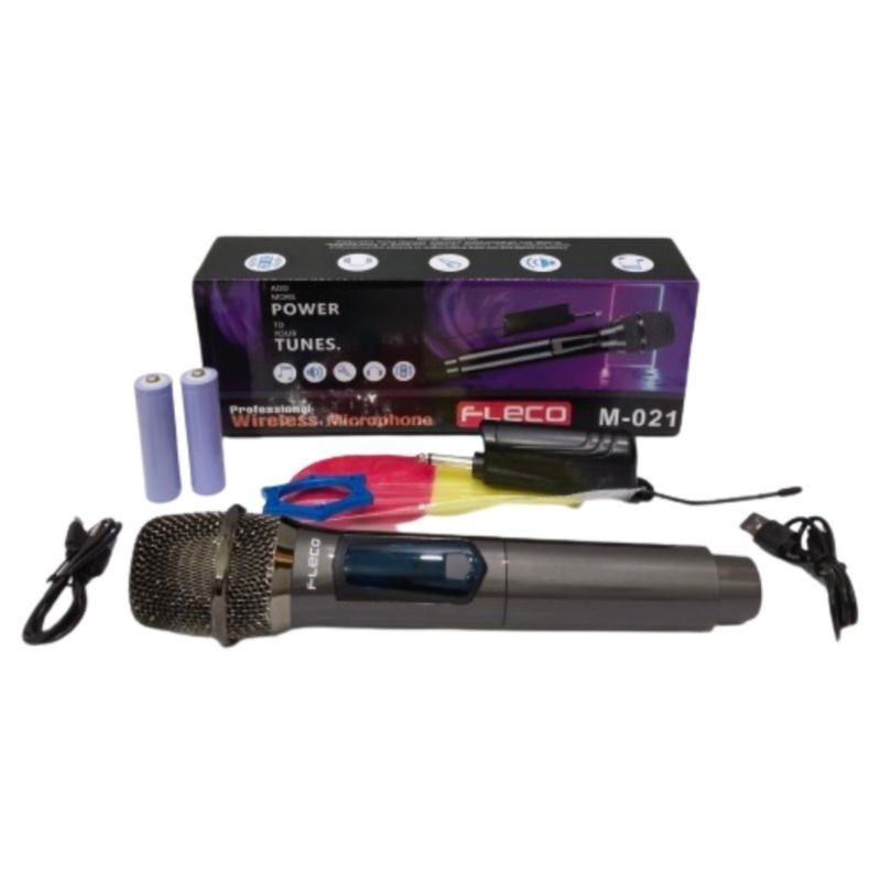 Mikrofon / Mic / Microphone Profesional Wireless Digital Receiver FLECO F-M021
