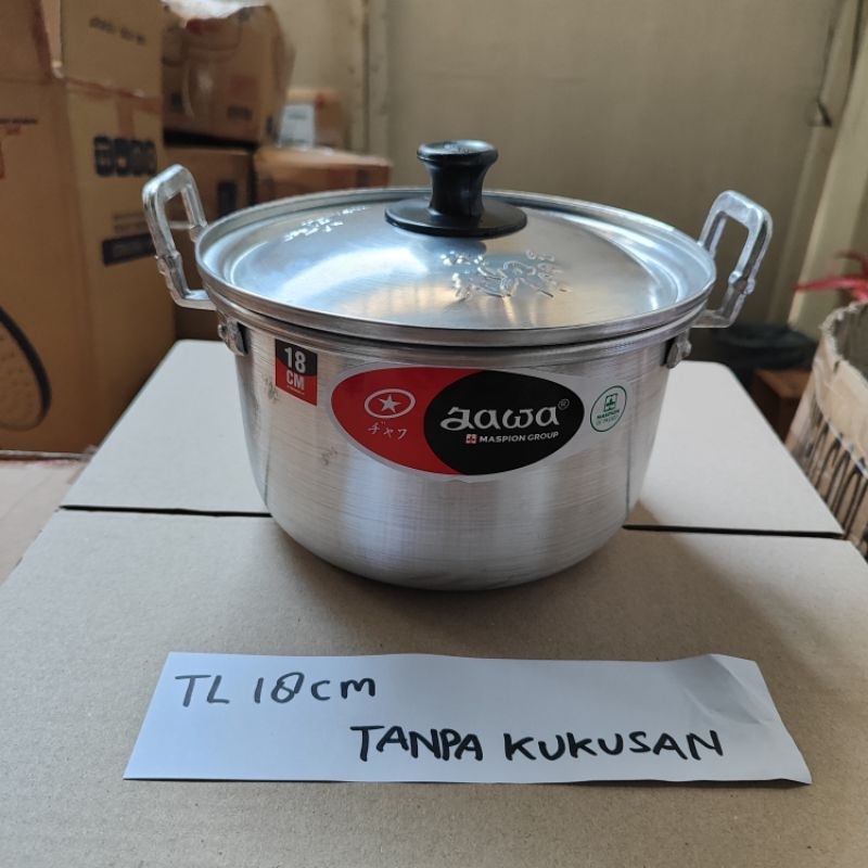 Panci TL (KECIL / MINI) 16 / 18 Jawa no 18 Maspion panci logam jawa / panci susu mie indomie panci