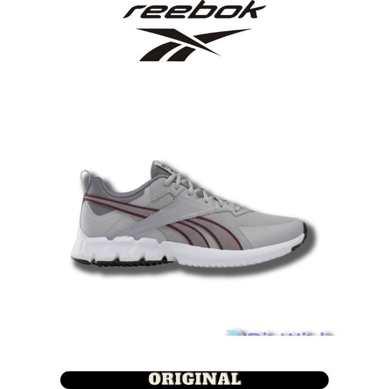 Sepatu Reebok Ztaur Run II Pure Grey Men's ( 100033405 ) Original