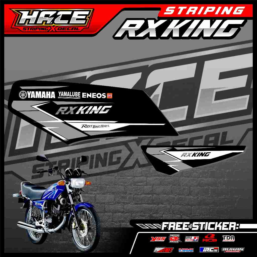 217 STRIPING STICKER RX KING - STRIPING STICKER RX KING MOTIF SIMPLE