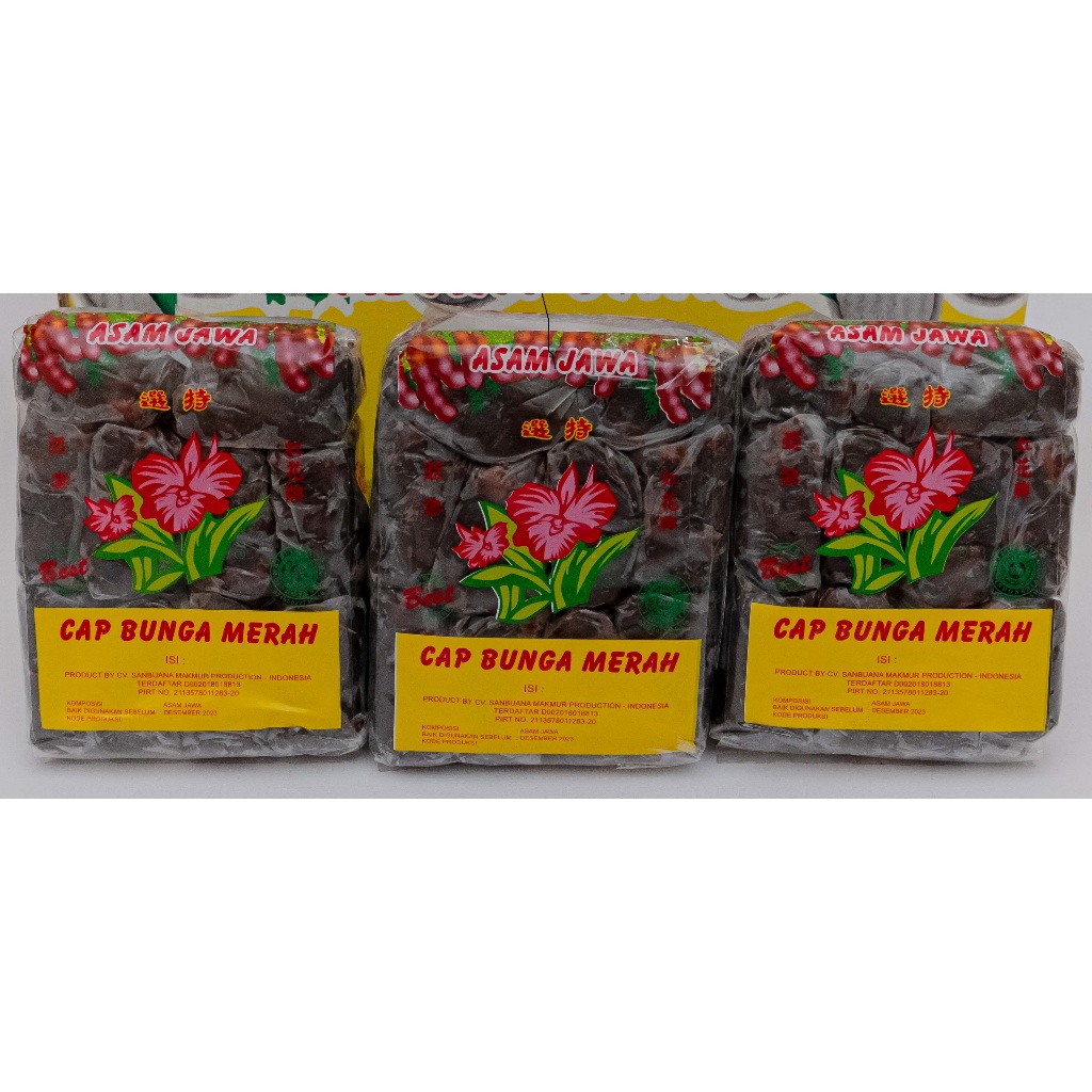 

ASAM JAWA ASAM BIJI CAP BUNGA MERAH 1KG