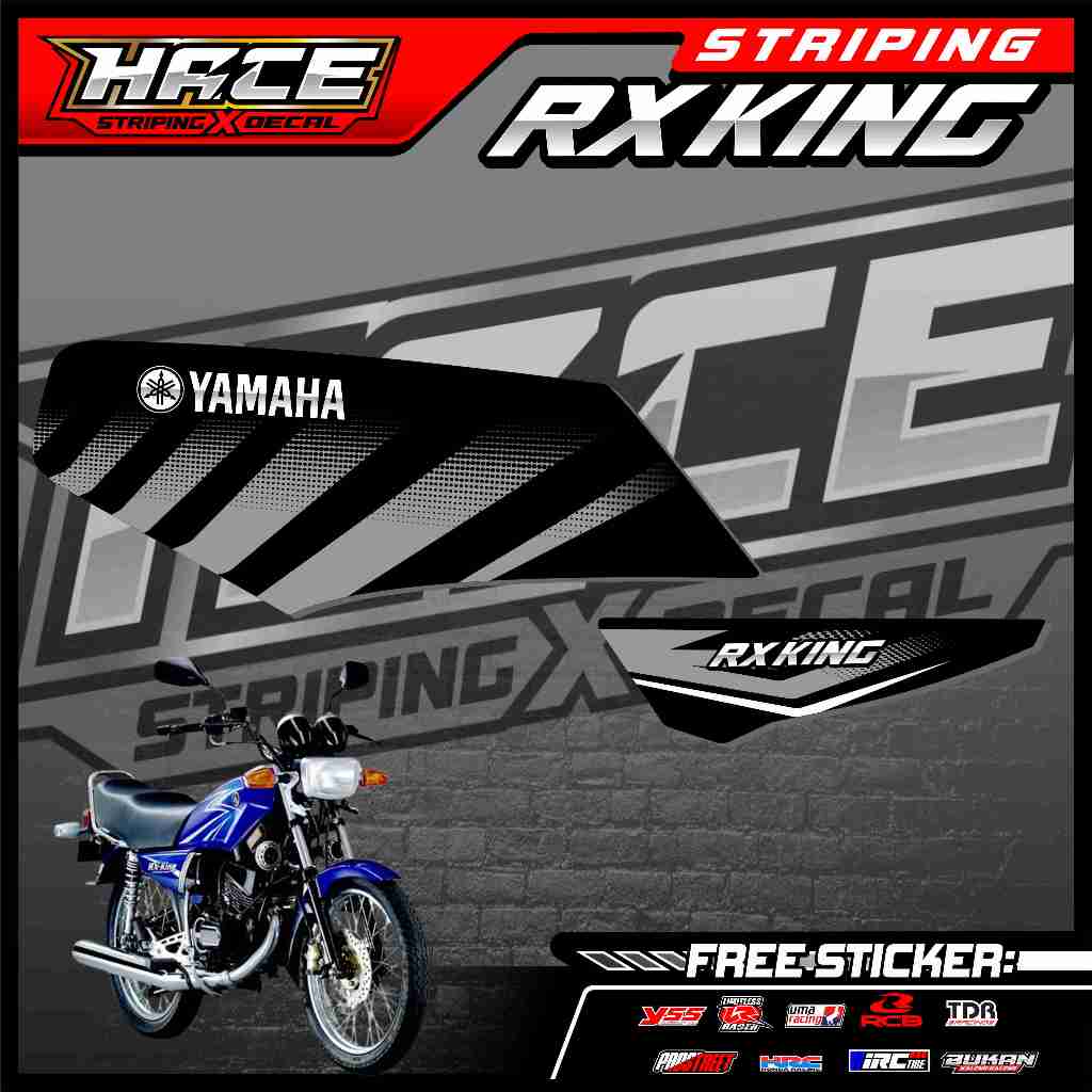 219 STRIPING STICKER RX KING - STRIPING STICKER RX KING MOTIF SIMPLE