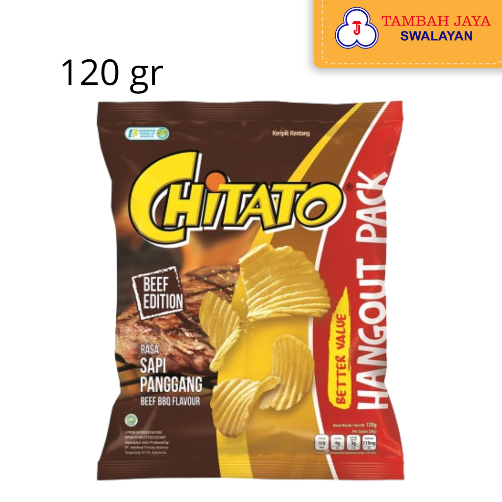 

Chitato Rasa Sapi Panggang Hangout Pack 120gr (snack)