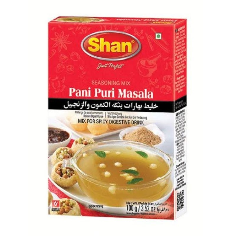 

Bumbu Shan PANI PURI MASALA 100gr Rempah-rempah masakan instan viral india