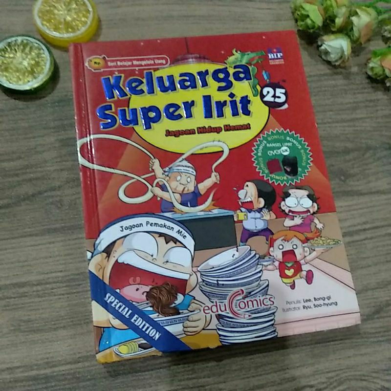 educomics Keluarga Super Irit no 25 preloved hardcover
