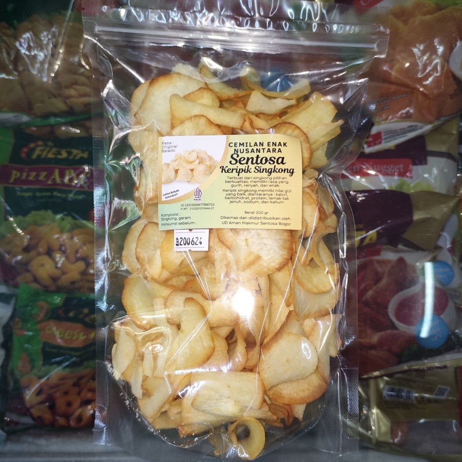 

Sentosa keripik singkong 200 gr